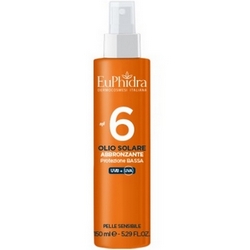 EuPhidra Olio Solare Abbronzante Corpo SPF6 150mL
